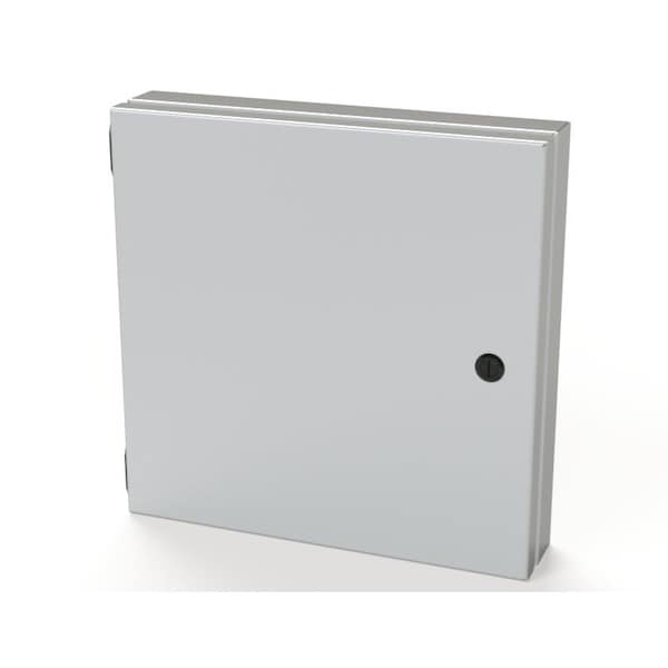 Electrical Enclosures, 12 in H, 1-1/2 in D, 12 in W, NEMA 3R, 4, 12, 13